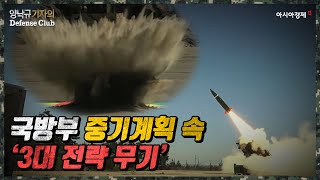 국방부의 중기계획 속에 담긴 ‘3대 전략 무기’ [양낙규의 Defense Club]