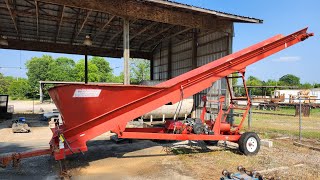 ONLINE AUCTION Lot # 0013: 30 Ft Chandler Litter \u0026 Shavings Conveyor HODGES, AL ENDS 6/22/23