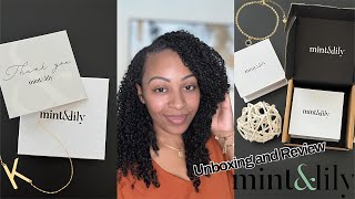 Mint \u0026 Lily Unboxing and Review| My Honest Opinion|Collaboration|Jenna Unfiltered