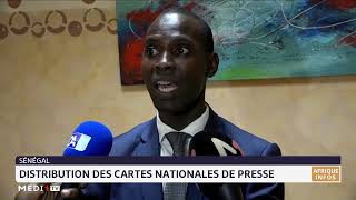 Sénégal: distribution des cartes nationales de presse