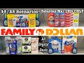 Family Dollar Couponing | $5/25 Scenarios | All Digital Deals | Saturday March 19th ONLY