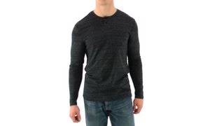 Hurley Men's Staple L/S Triblend Henley | SwimOutlet.com