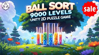 Unity Ball Sort Game 9000 Levels | Ball Sort Unity Source Code | Unity Ball Sort Puzzle