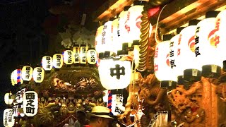 令和元年 追い合い 野里住吉神社夏祭り だんじり祭り