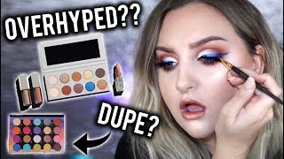 OVERHYPED?? | KKW X MARIO COLLECTION REVIEW, SWATCHES, TUTORIAL + DUPES