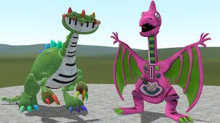 ELECTRODACTYL VS PIANOSAURUS FAMILY POPPY PLAYTIME 4 In Garry`s Mod!