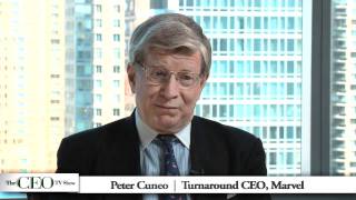 Marvel - Turnaround CEO Peter Cuneo - Marvel Turnaround: From 96 cents to $54 Share