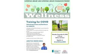 Wellness: Training for COVID - Optimizing Fitness and Resilience for COVID 19