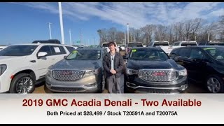 2019 GMC Acadia Denali for Sale