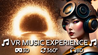 HEAR and SEE MUSIC MOVE around you [3D, VR 360°, 8K, 60FPS VIDEO | 8D AUDIO] - Love Conquers All