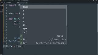 How do I get time of a Python program's execution?