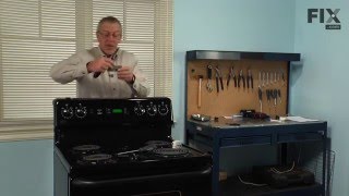 GE Range Repair – How to replace the Surface Burner Switch - 8\