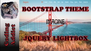 Bootstrap Theme 17 - Jquery Lightbox Magnific Popup