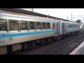 【4k】jr若松線　普通列車ｷﾊ31形気動車　ｷﾊ31 15 ｷﾊ31 9　折尾駅到着