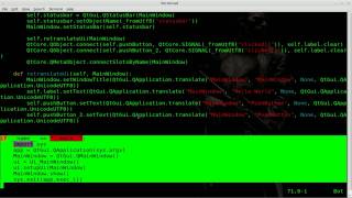 Multiple Windows with Python QT-Designer - Linux
