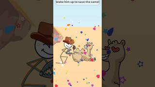 Wake Him Up To Save The Camel #shorts #video