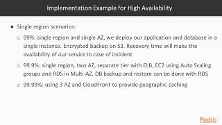 AWS Data Security: Cross-AZ and Cross-Region Design Principles|packtpub.com