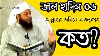 আল্লাহর জমিনে মাখলুকাতের সংখ্যা কত || মুফতি ইমাম হোসেন || জাল হাদিস ৬