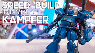 HGUC 1/144 | Kampfer | Speed Build | Northern Thailand Cosplay Lampang