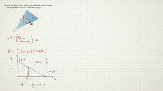 Volume of a tetrahedron in calculus 2