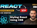 React JS 19 Tutorial in Hindi #31 Styling in React JS