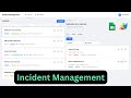 Incident Management Web App using Google Sheets #appsscript