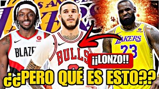 😱 ¡¡¡SORPRESÓN ABSOLUTO!!! 🚨 ¡¡¡LOS QUIEREN FICHAR YA!!!💥 LAKERS A POR JERAMI GRANT LONZO BALL ⚠️NBA