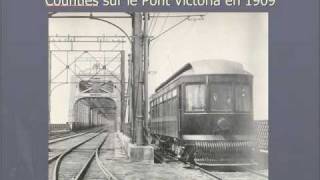 Trams on the Victoria Bridge