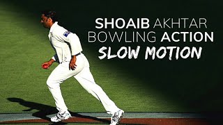 Shoaib Akhtar Bowling Action Slow-Motion