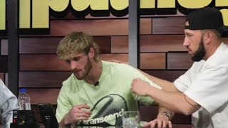Logan Paul almost passes out Live on Impaulsive