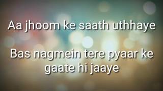 Ae Kash Ke Hum - Sanam ( lyrics )