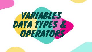 Variable, Data types, and Operators - Basic Java Programming (First Part)