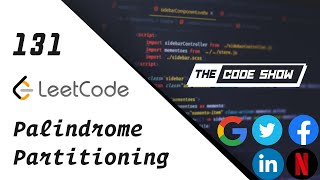 Leetcode 131. Palindrome Partitioning (BackTracking) - Cpp