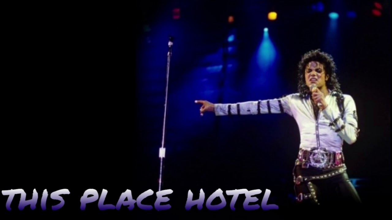 Michael Jackson This Place Hotel Bad Tour Studio Version - YouTube