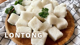 CARA MEMBUAT LONTONG TANPA CETAKAN