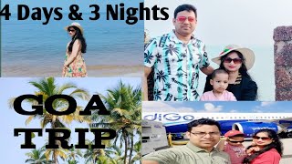 ## North Goa Trip##Sambalpuri vlog## 4 Days & 3 night#vacation plan#🏝🏖✈️