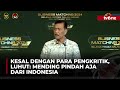 Ungkapkan Kekesalan, Luhut Minta Pengkritik Angkat Kaki dari Indonesia | Kabar Pemilu tvOne