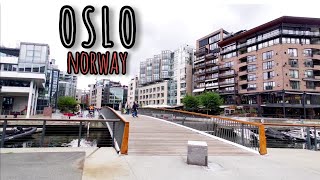 Norway Walk 4K : Modern Oslo City