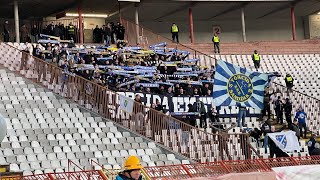 Torcida i Ekstremi na utakmici: Crvena zvezda - Novi Pazar (12.03.2023.)