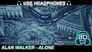 Alan Walker - Alone 8D SONG | BASS BOOSTED