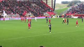 Ante Palaversa goal. Aberdeen v Hearts. SPFL Premiership 06/10/24