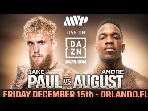 Jake Paul Vs Andre August - YouTube