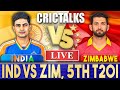 Live: IND Vs ZIM, 5th T20I, Harare | Live Scores & Commentary | India vs Zimbabwe | Last 4 Ov