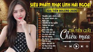 Lk Nhạc Vàng Hot Nhất 2026 - Top 15 Ca Khúc BOLERO GIA TIẾN ÊM TAI DỄ NGỦ | THUYỀN GIẤY CHIỀU MƯA
