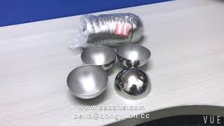 51mm,63mm,76mm,80mm,90mm Stainless Steal Bath Bomb Mold,  Fizzy Bath Bombs