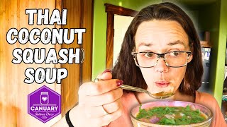 Thai Coconut Squash Soup | #canuary2025 | Hamakua Homestead