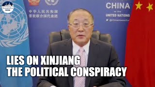 China UN representative refutes groundless accusations of human rights abuses in Xinjiang