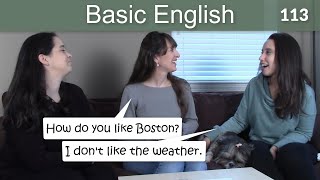 Lesson 113 👩‍🏫Basic English with Jennifer - Chitchat \u0026 Common Questions