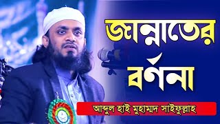 জান্নাতের বর্ণনা Jannater Bornona || আব্দুল হাই মুহাম্মদ সাইফুল্লাহ || Abdul Hai Mohammad Saifullah