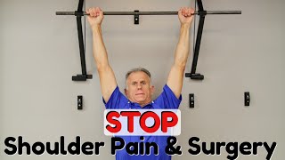 Why & How "Hanging" STOPS Shoulder Pain & Surgery